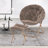 Amey Foldable Round Saucer Chair Portable Dorm Chair Lounge Chair Accent Chair for Bedroom Living Room-1104306569-1110185526-1137783172
