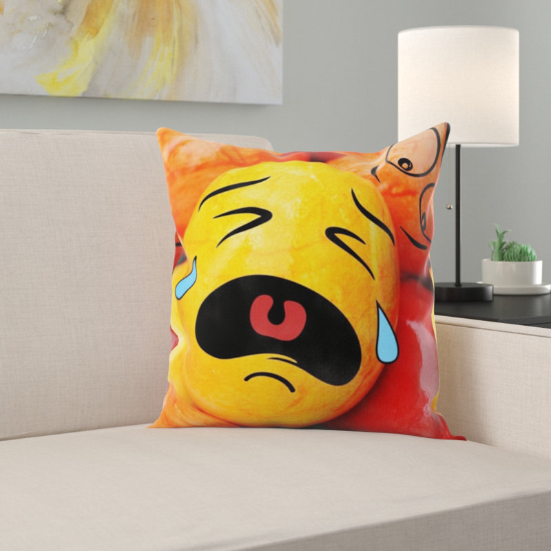 Microsuede Throw Pillow