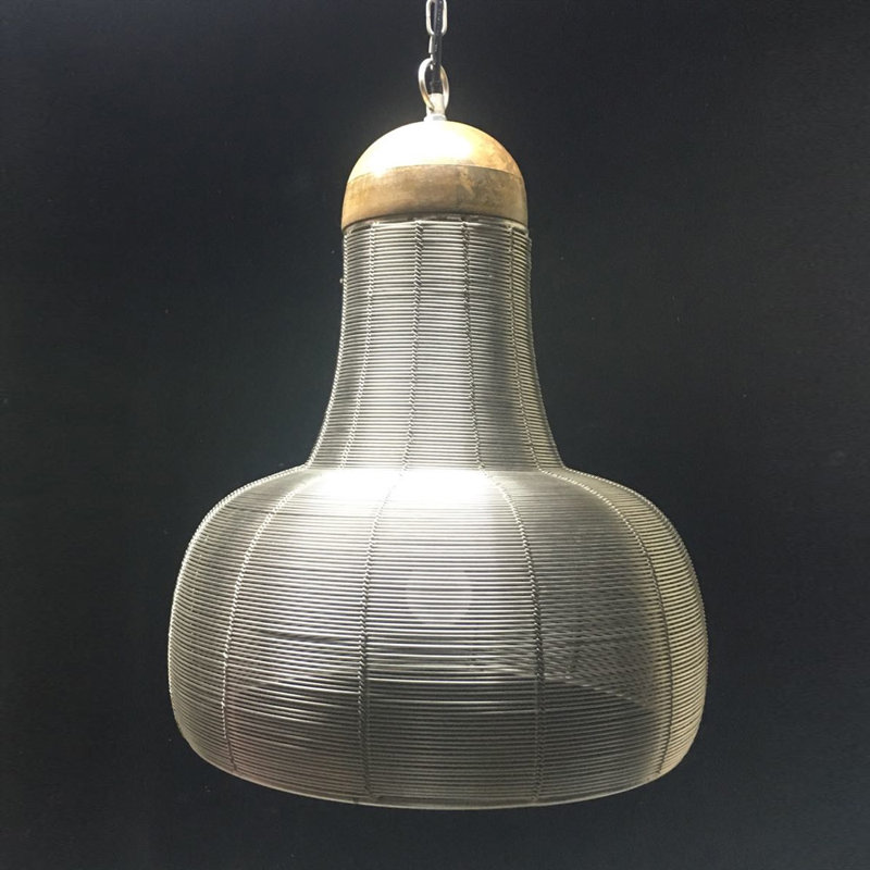 Cawthon 1 - Light Silver Cone Pendant