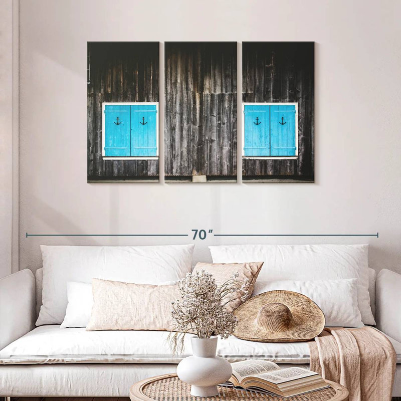 Lilie Nautical Windows, 28" H x 45" W