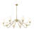 Sujal 8 - Light Steel Dimmable Classic / Traditional Chandelier-425098881