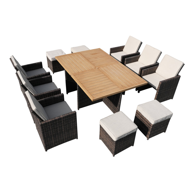 Jarhia 10 - Personne 74,8 L extérieur, Blanc, Brun