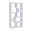 Bibliothèque géométrique rectangulaire à 10 tablettes multiples-816889800