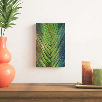 «Tropical Crop I», peinture sur toile