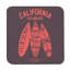 Square 6 Piece Coaster Set