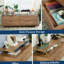 Commode avec tablette ouverte et quatre tiroirs