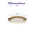 JAGUAR Premium Porcelain Stackable Dinner Plate