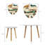 Ensemble de 2 tables basses gigognes Triangle