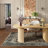 Machine Washable Vintage Area Rug - Soft Carpet with Non-Slip Backing for Living Room, Bedroom, Office ,Brown-1835640777