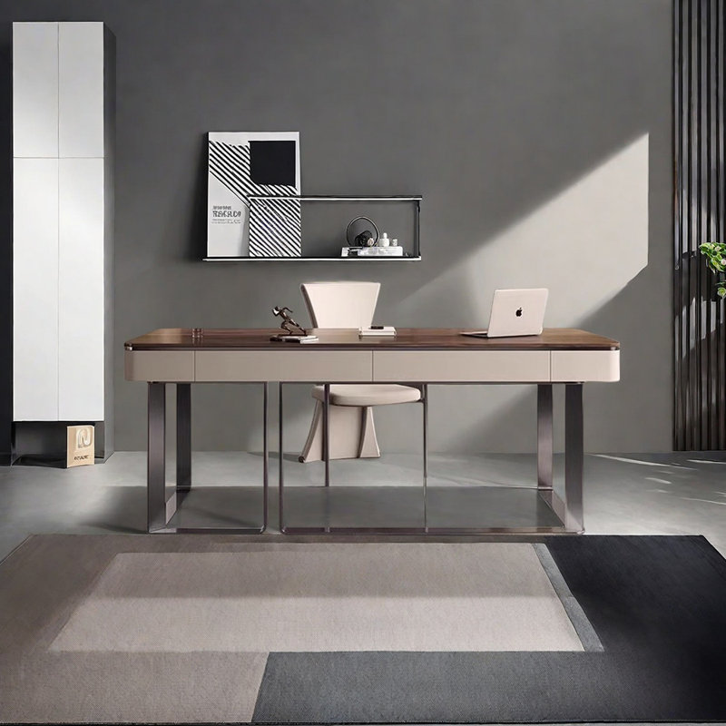 Swenson Stainless Steel Computer Desk
