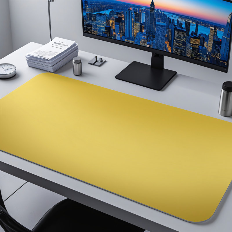 Polyester Desk Pad, 23.6x13.8