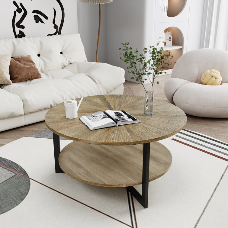 Frame Coffee Table with Storage