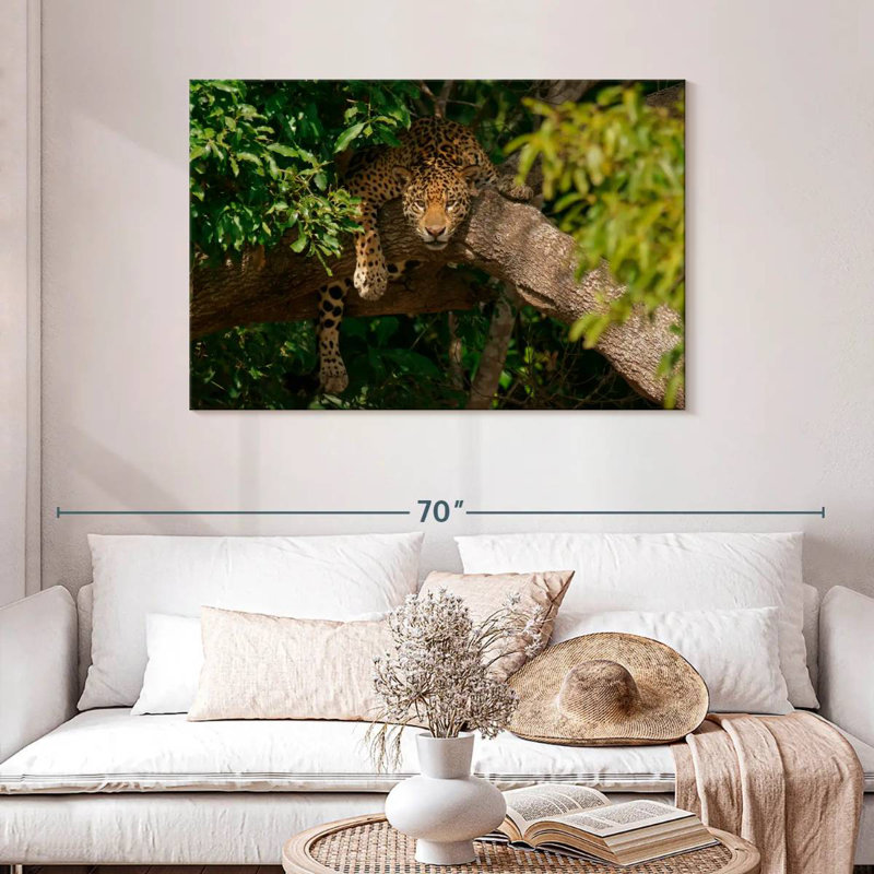 Cozy Tree Jaguar, 30" H x 45" W