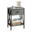 Alameen Nightstand Wood Bedside Table Small Nightstand with Drawer and Shelf for Bedroom, Living Room, Dorm-1267501218