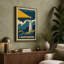Coastal Sentinel Art Deco - Wrapped Canvas-408462993-408463014