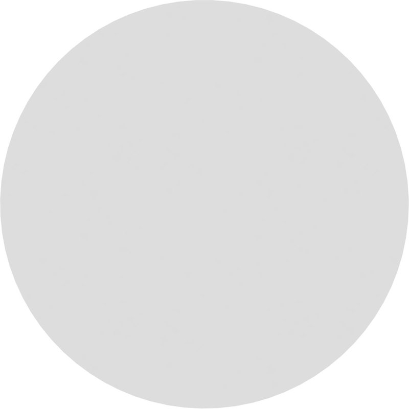 Rosette standard Grayson avec bord biseauté, H 3 po x l 3 po x p 0,5 po