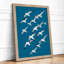 Soaring Seabirds Coastal - Framed Print-1541508497-1541508511