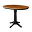 Counter Height Extendable Rubberwood Solid Wood Dining Set-1704542518-1704542512