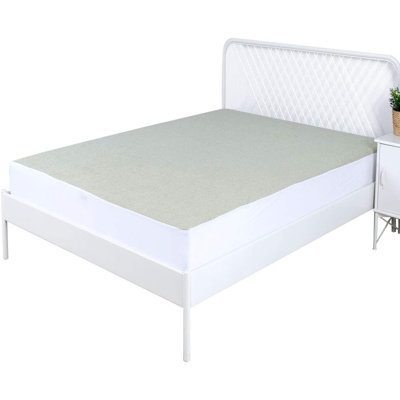 Adreille Copper Infused Bamboo Terry Waterproof Mattress Protector - King Size