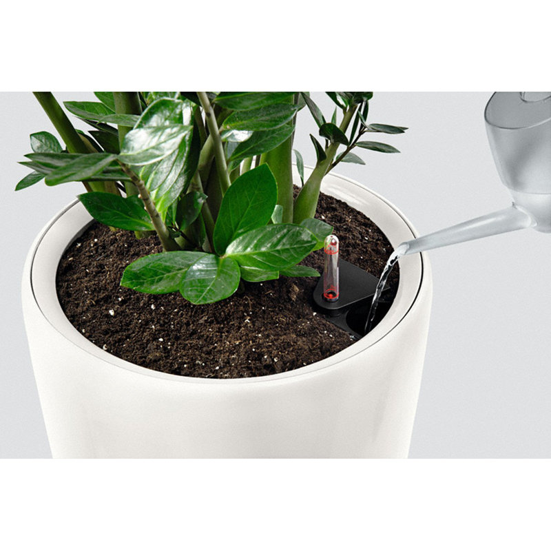 Rondo Pot Planter, White, 75 cm H x 40 cm W x 40 cm D