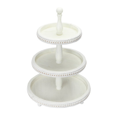 Plateau rond en bois Alberts