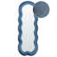 Nathanael Fabric Scalloped Wall Mirror