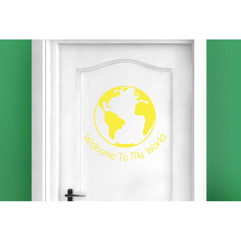 Wall Decal, Bright Yellow
