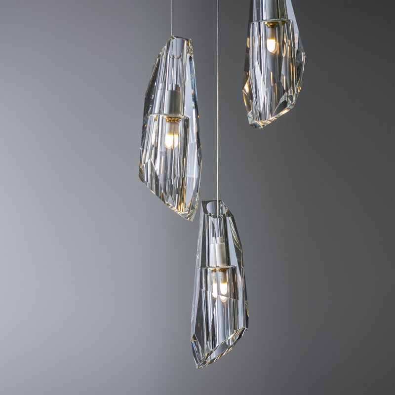 Luma 5 - Light Pendant, White, Standard: 16" - 80"