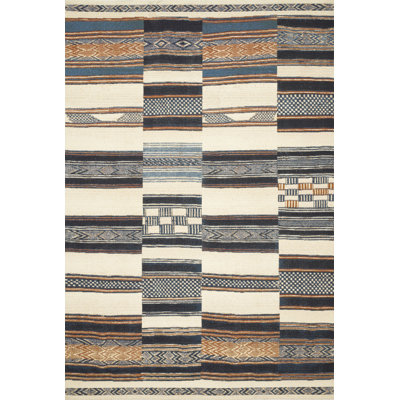 Amesha Striped Indoor / Outdoor Rug