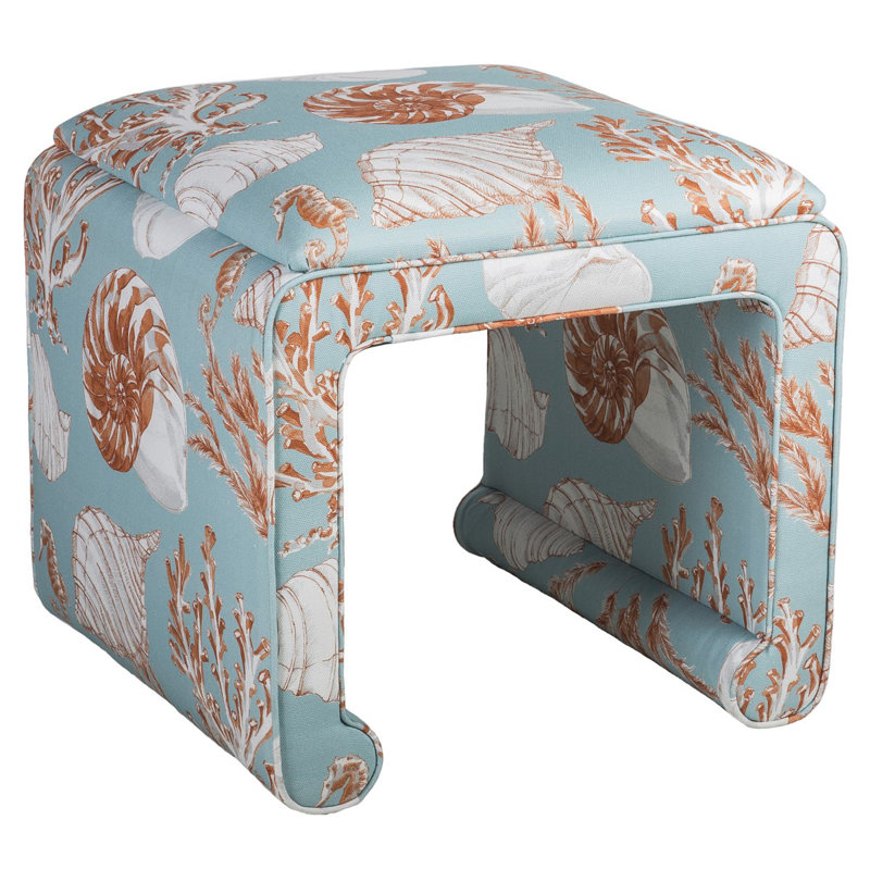 Wimborne Ottoman, Navada Blue