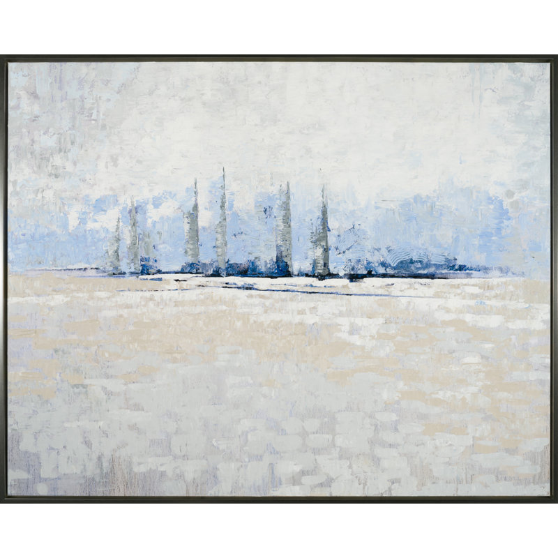 Pale Towers Print by Lisa Cuscuna