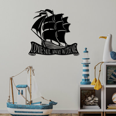 Élégant accessoire mural décoratif en métal, finition noire, 21,6 po x 19,7 po | 100% métal, épaisseur: 0,06 pouce | Léger à 2,7 lb | Parfait pour la décoration intérieure moderne et la conception unique d'art mural