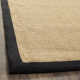 Auckland Jute Maize/Black Area Rug
