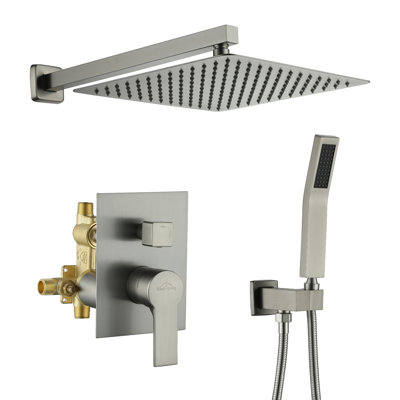 Système de douche complet avec valve brute