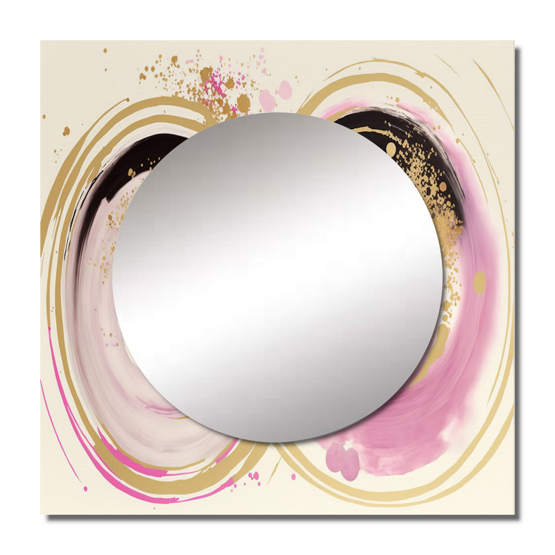 Miroir carré moderne Maagen, 36 po x 36 po