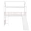 Lit mezzanine, lit maison avec glissade-1259545832
