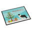 Tapis de porte d’intérieur anti-dérapant border collie-22322630