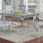 Silver Dining Table