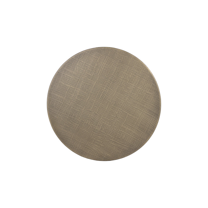 Round Dining Table, Gray