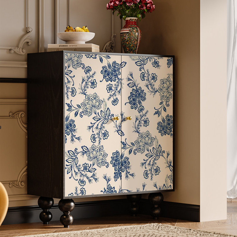Armoire d'appoint de style crème française