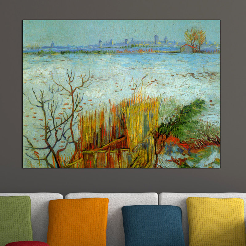 Vincent Van Gogh - Wrapped Canvas Painting, 90cm H x 120cm W x 1.8cm D
