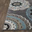 Tapis gris en polypropylène tissé à la machine Ginerva-45109708