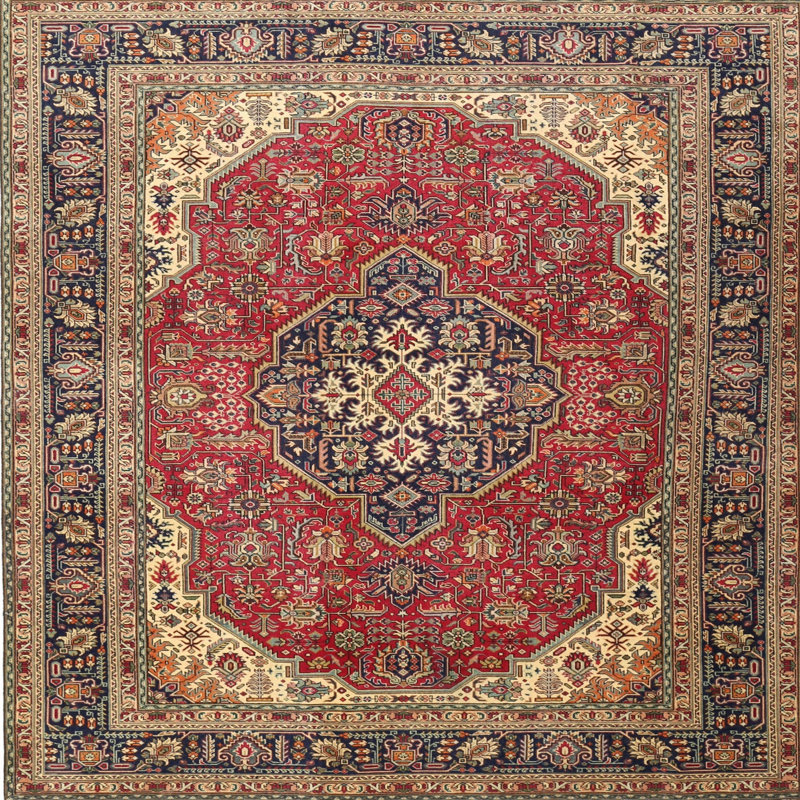 Oriental Indoor Rug, Square 8'