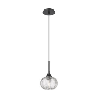 Geramy - 1 Light 7" Cord Hung Pendant