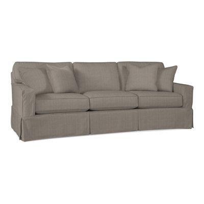Gramercy Park 93" Upholstered Slipcovered Sofa by Braxton Culler