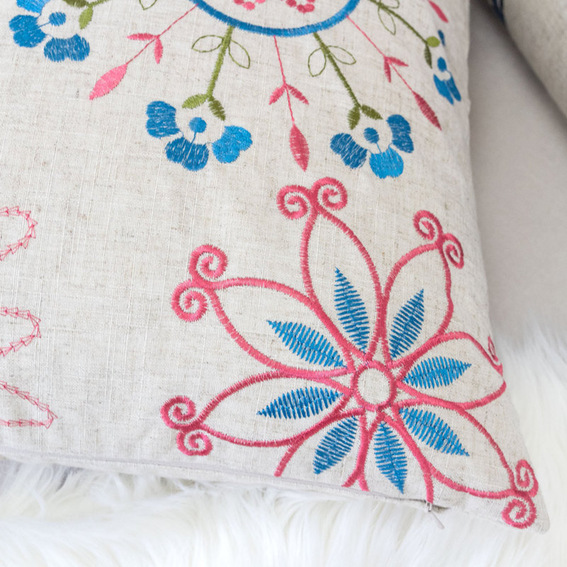 Ilana Floral Throw Pillow