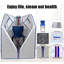 Blue Elephant 1 - Person Indoor Portable Traditional Steam Sauna with Remote Control-1126700833