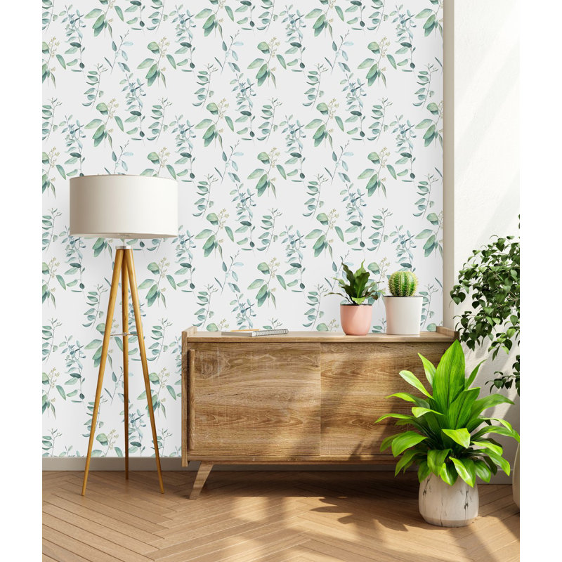 Carreau de papier peint auto-adhésif l 25 po, L 2,09 pi x L 10,42 pi