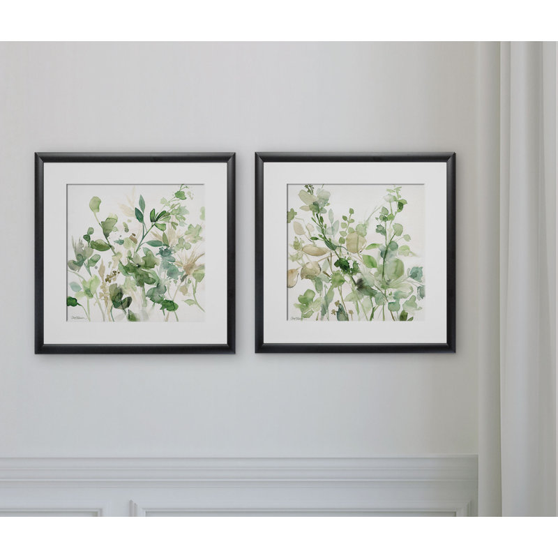 " Sage Garden " 2 - Pieces, Black