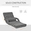 Fauteuil-lit convertible rembourré avec oreiller_W2225P